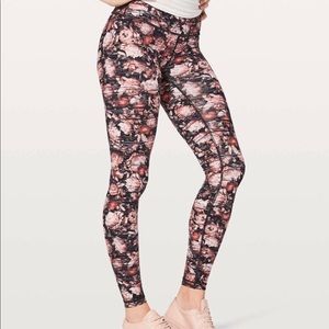 Lululemon Floral Wunderunder Pant